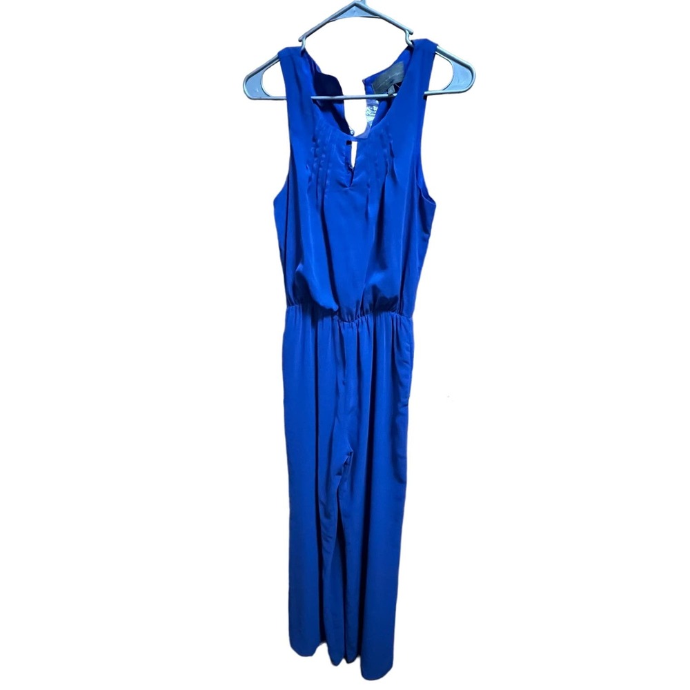 Sunday in Brooklyn Mamie woven jumpsuit in cobalt blue size XS